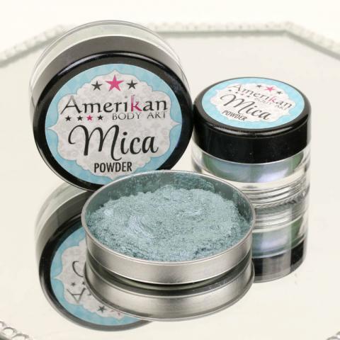 Duochrome Blue-Green Mica Powder (discontinued by manufacturer - almost gone)